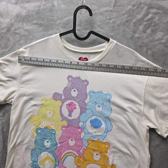 Care Bears Graphic T-Shirt Women's XL Ivory Short Sleeve Breathable Casual - Picture 4 of 7